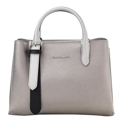 Silver Rome Handbag