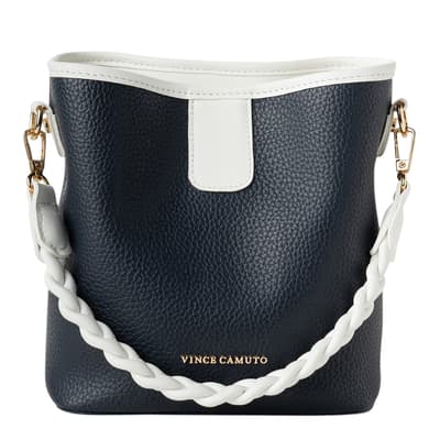 Dark Blue & White Venice Handbag 