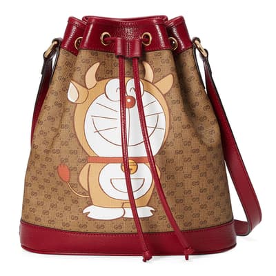 Gucci X Doraemon Bucket Bag