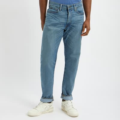 Blue Parkside Taper Stretch Jeans