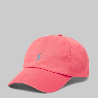 Pink Classic Cotton Sport Cap