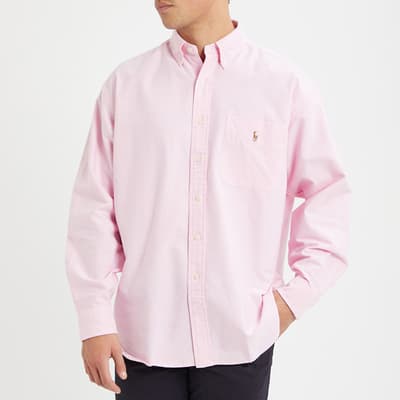 Pink Big Fit Cotton Oxford Shirt