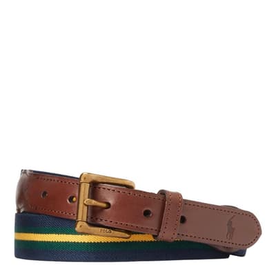 Brown Buckle Leather Belt
