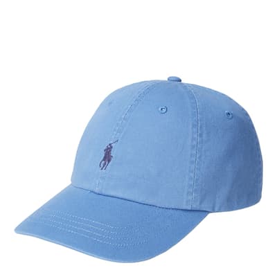 Blue Twill Cotton Cap