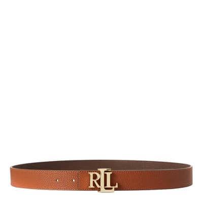 Tan/Brown Reversible Leather Belt
