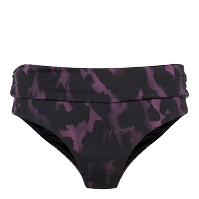 Purple Marth Roll Top Bikini Bottoms 