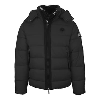 Black Insulated Lightweight Jacket