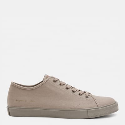 Beige Theo Low Top Trainers