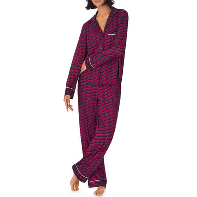 Purple Long Pyjama Set