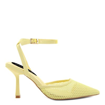 Yellow Ankle Strap Court