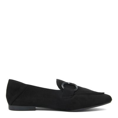 Black Suede Loafer