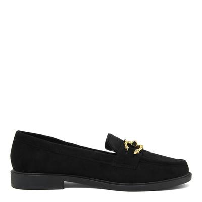 Black Suede Loafer