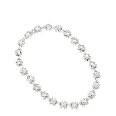 Silver Tiffany & Co Signature Necklace