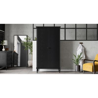 Casterton Wardrobe, Black