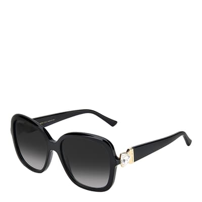 Black Sadie Square Sunglasses