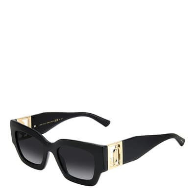 Black Nena Rectangular Sunglasses