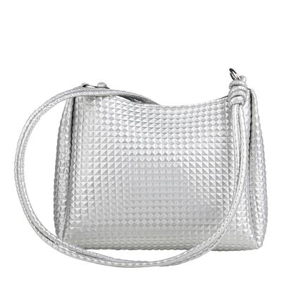 Women's Silver Crossbody Bag