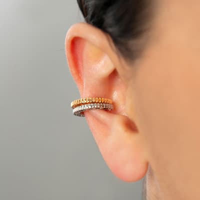 Gold Ear Cuff Earring