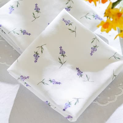 Set of 2 Lavandula Cotton napkins