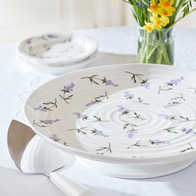 Lavandula Footed Cake Stand