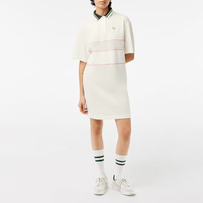 White Polo Mini Dress