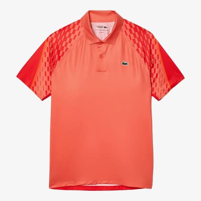 Orange Short Sleeve Polo Shirt