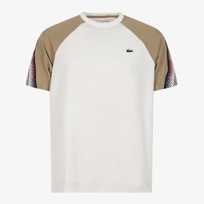 White/Beige Printed T-Shirt