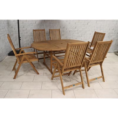 Turnbury Extending Table & Folding Chairs
