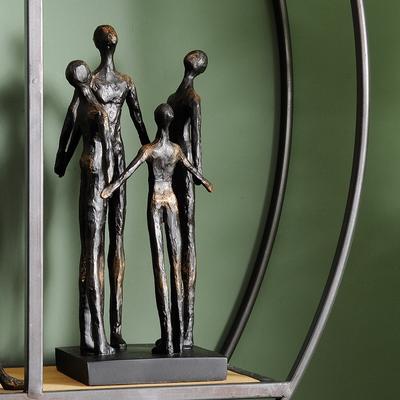 Family Circle Sculpture, Resin
