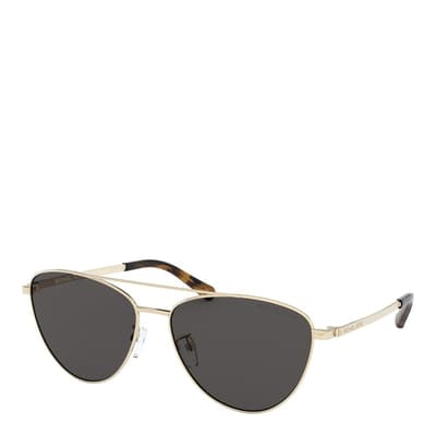 Women's Michael Kors Gold Sunglasses 57mm