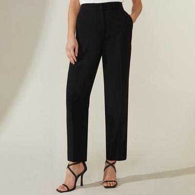 Black Tapered Trousers