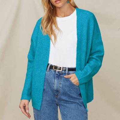 Blue Edge To Edge Cardigan