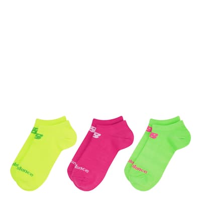 Multi No Show Sock 3 Pack