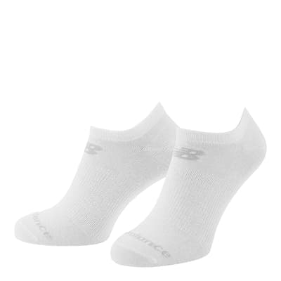 White No Show Ankle Sock 6 pack