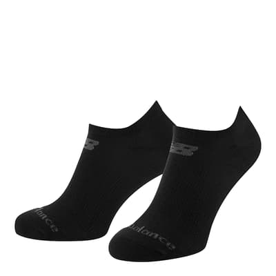 Black No Show Ankle Sock 6 pack
