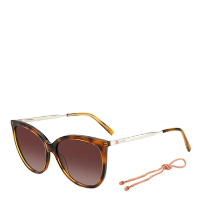 Havana Brown Shaded Square Sunglasses