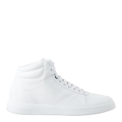 White High Top Trainers Sneakers