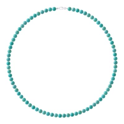 Turquoise Pearl Necklace 50cm