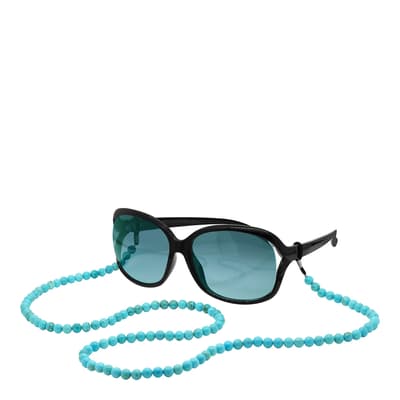 Turquoise Chain for Glasses and Mask Holder