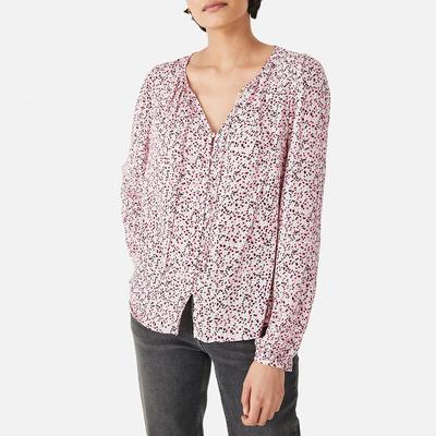 Pink Kira Printed Blouse 