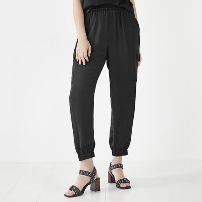 Black Nino Cargo Trousers