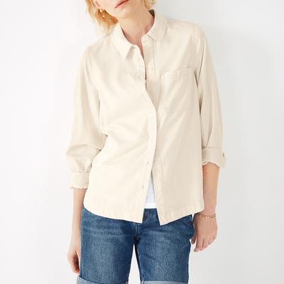 Ecru Alyson Denim Overshirt