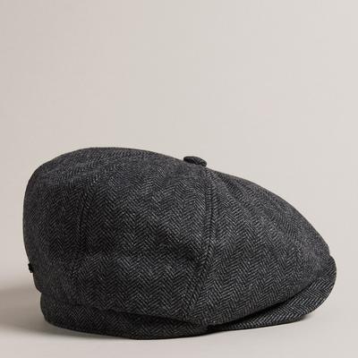 Charcoal Elloti Baker boy Hat