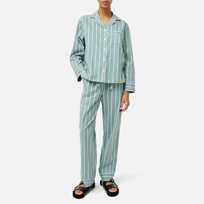 Blue Heritage Striped Pyjamas