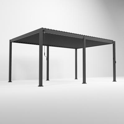 Titan Aluminium Pergola - 5.3m x 3.6m Pergola - Grey