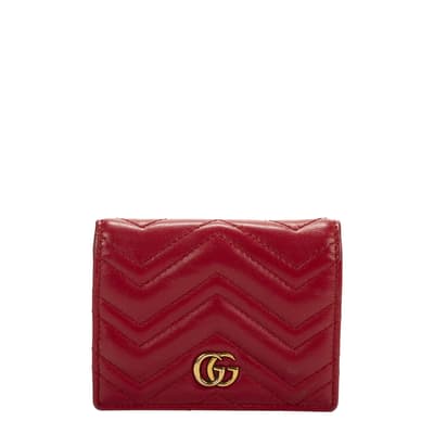 Red Marmont Card Case Wallet