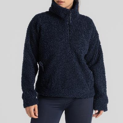 Navy Ciara Half Zip Fleece