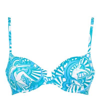 Blue Cosmic Dancer Orion Bikini Top