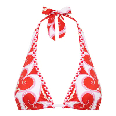 Red Heartbreaker Amina Bikini Top