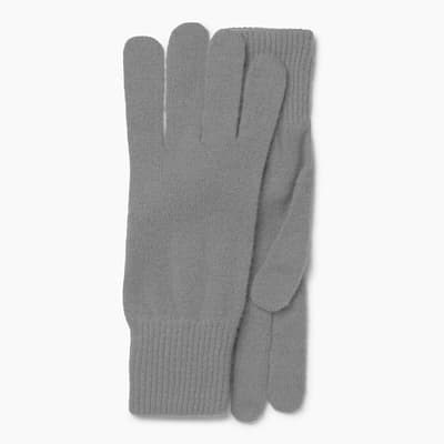 Mid Grey Cashmere Classic Gloves